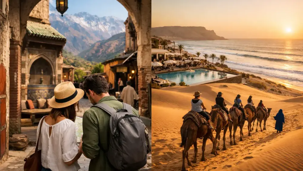 Custom Itinerary Versus Package Holiday Morocco