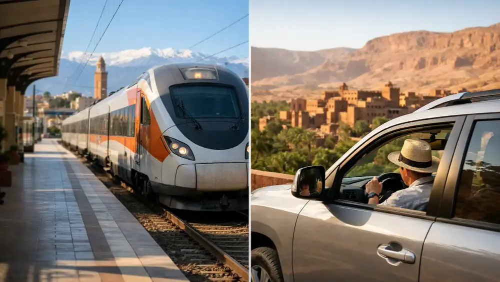 Morocco Train Versus Private Driver Compared