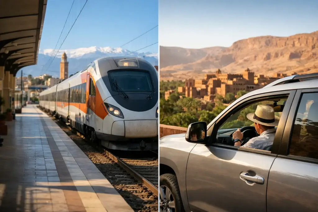 Morocco Train Versus Private Driver Compared