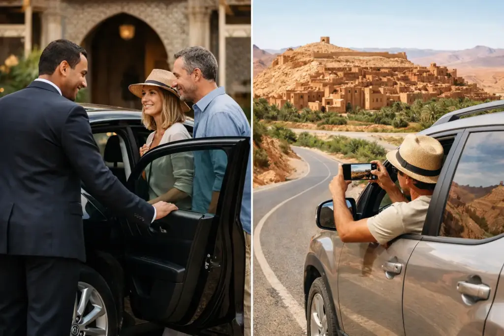 Private Driver Versus Self Drive Morocco Explained