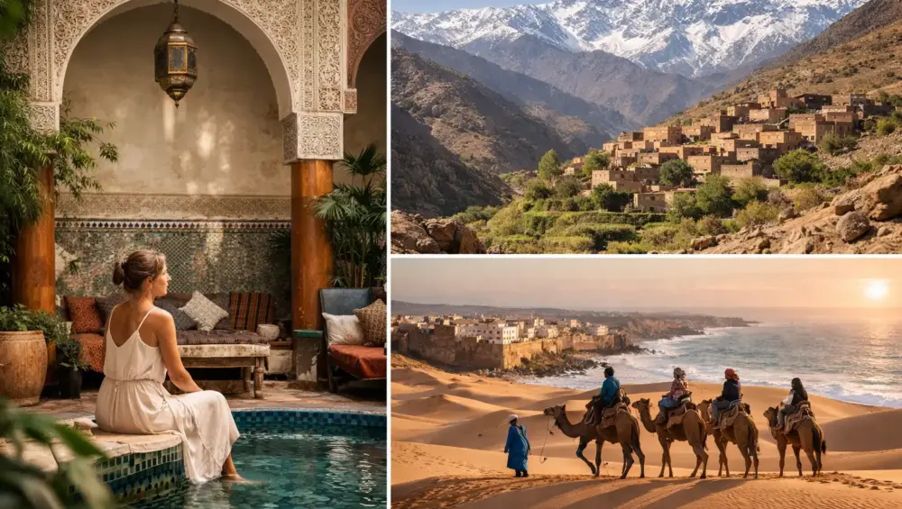 How to Split Nights in Morocco Without Rushing
