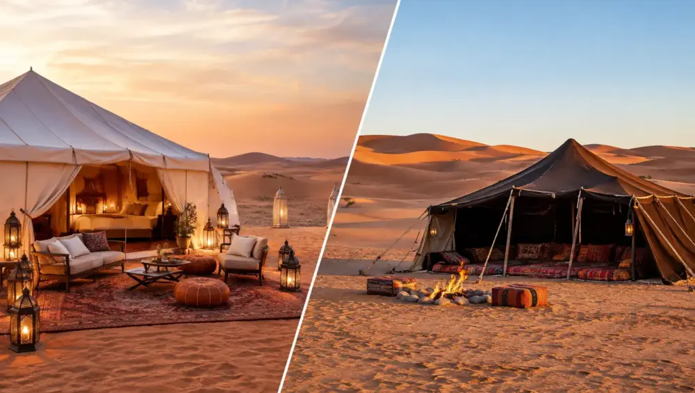 Sahara Luxury Camp Versus Bivouac: Which Fits You?